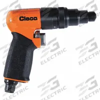 CLECO Air Screwdriver: 1/4 in, Heavy Duty, 1,800 RPM, Trigger, Variable Speed, Positive (MPN MP2465). Key specifications — attr1320791: 1/4 in; attr1320794: Trigger; attr1320795: Yes; attr1320833: CLECO.