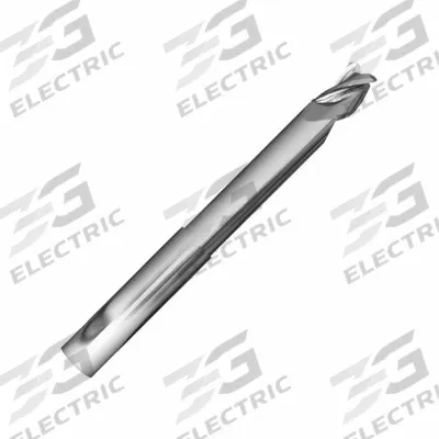 APPROVED VENDOR Square End Mill: Carbide, 3 Flute, 3/4" Mill Dia, 1" LOC, 5" OAL (MPN 315646) - Reduced-Neck Carbide Square End Mills for Aluminum