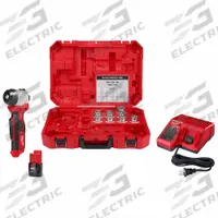 MILWAUKEE Cable Stripper Kit: M12, For Copper, 8 Bushings, 750 kcmil Max, MCM Cu RHW / RHH / USE (MPN 2435X-21). Key specifications