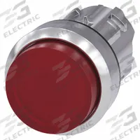SIEMENS Extended Push Button: Blue, 22 mm Mounting Size, Metallic, Momentary (MPN 3SU1051-0BB20-0AA0). Key specifications — Brand: SIEMENS; Action: Momentary; Series: 3SU; Push Button Material Type: Metallic.