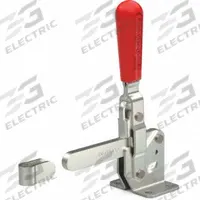 DE-STA-CO Toggle Clamp: Std Vertical Handle, Flange Base Mounting, 750 lbf Holding Capacity - Max (MPN 210-S). Key specifications — attr668198: DE-STA-CO.