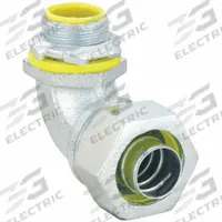 Liquid-Tight Conduit Fitting: Steel/Iron, 4 in Trade Size, Insulated, 90° Elbow (MPN 3556). Key specifications — Insulated: Insulated; Box Connection: 4 in MNPT; Hazardous Location Rating: Class II, Division 1 and 2; Brand: RACO.
