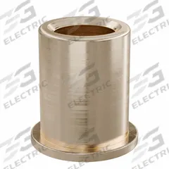 Flanged Sleeve Bearing: Bronze, SAE 841, 3/8 in Bore, 9/16 in OD, 3/4 in Lg, -35°F to 300°F, 10 PK (MPN FF320-02B). Key specifications — System of Measurement: Inch; Material Grade: SAE 841; Flange Type: Flanged; Brand: OILITE.