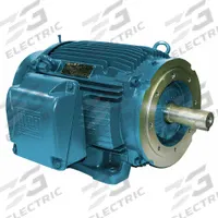 WEG General Purpose Motor: C-Face/Rigid Base Mount, Totally Enclosed Fan Cooled, 5 hp, 230/460V AC (MPN 00536ET3E184TC-W22). Key specifications — Brand: WEG; Nameplate Voltage @ 60 Hz: 230/460V AC; Full Load Current @ 60 Hz: 11.8/5.90 A; Nameplate RPM @ 60 Hz: 3,490 RPM; Motor Enclosure: TEFC.
