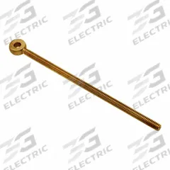 AMPG Fixed Rod End: Brass, Plain, 6 in Hole Center-to-End Lg, Right Hand, 1/4"-20 Thread Size (MPN ZEB60-BR). Key specifications — attr952243: AMPG.