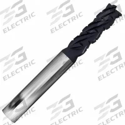 APPROVED VENDOR Corner Radius End Mill: Carbide, AlCrN Coated, 4 Flute, 5/8" Mill Dia - Fast-Cutting Carbide Corner-Radius End Mills for Stainless Steel & Super Alloys
