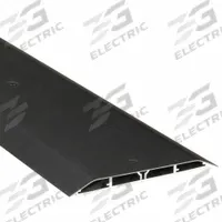 LEGRAND Raceway: OFR, 4 Channels, 6 7/8 in Wd, 1/2 in Ht, 96 in Lg, Steel, Black (MPN OFRBC-8). Key specifications — attr1709: Raceway; attr3784: PEP; attr3783: LEGRAND; attr3786: Snap On; attr1714: Steel; attr1718: Powder Coated; attr1715: Screw On; attr1703: OFR.