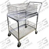 APPROVED VENDOR Mail Cart: 200 lb Load Capacity, 32 in L x 19 in W x 38 in H, (4) Swivel, Rubber (MPN 8UYJ9). Key specifications — For Folder Size: Letter; Brand: APPROVED VENDOR.