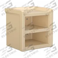 CORTECH Nightstand: Sand, 21 1/2 in Overall Ht, 21 in Overall Wd, 18 in Overall Dp, 3 Shelves (MPN 7602SD). Key specifications — Brand: CORTECH; Furniture Series: Endurance.