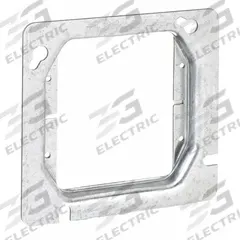 RACO Plaster Ring: Raised, 1/2 in Raised Ht, Steel, 4.69 in Overall Lg, 4.69 in Overall Wd (MPN 841). Key specifications — Brand: RACO; Material: Steel; Cover Design: Raised.