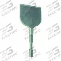CHICAGO PNEUMATIC Cutter: 0.625 in Shank Size, Hex, 4 in Chisel Tip Wd, 8 in Overall Lg (MPN 6158044410). Key specifications — attr294781: CHICAGO PNEUMATIC; attr292738: B20; attr292728: Hex.