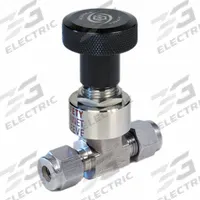 HAM-LET Plumbing Needle Valves: Inline Valve Body, 316 Stainless Steel, Let-Lok x Let-Lok, Let-Lok (MPN HXF-1300-SS-L-6MM-S-VER). Key specifications — Brand: HAM-LET; Stem Material: 17-4PH Stainless Steel; Stem Type: Regulating; Connection Type: Let-Lok x Let-Lok.