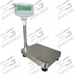 ADAM EQUIPMENT Industrial Bench Scale: 11 7/8 in x 15 3/4 in, 70 lb Wt Capacity - Imperial (MPN GBC 70a). Key specifications — Connection Ports: RS-232; Readability: 1 g/0.002 lb; Brand: ADAM EQUIPMENT; Weighing Surface Material: Stainless Steel.
