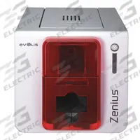 EVOLIS ID Card Printer: Single-Sided Printer, Supports CR80 Card Format, 40 mil Card Thick (MPN ZN1HB000RS). Key specifications — attr193659: EVOLIS; attr1083574: CR80; attr1083579: USB; attr1083581: Barcode Printing Included; attr1083587: Dye Sublimation.