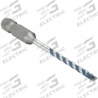 BOSCH Rotary Hammer Drill: 3/16 in Drill Bit Size, 2 in Max Drilling Dp, 4 in Overall Lg (MPN HCFC2010). Key specifications — attr277146: BOSCH.