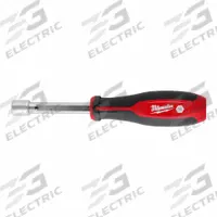 MILWAUKEE Nut Driver: Straight, HollowCore™, SAE, With Magnetized Tip, Std, Hollow Hex Nut Driver (MPN 48-22-2554). Key specifications — attr1214485: Hex; attr1214505: MILWAUKEE.