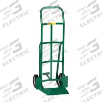 APPROVED VENDOR General Purpose Hand Truck: 800 lb, Flow-Back Handle, Green, Steel, Flat-Free (MPN TF-360-8S). Key specifications — Brand: APPROVED VENDOR; Color: Green.