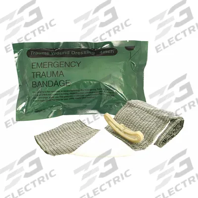 FIRST AID ONLY Bandage: 8 in Dressing Lg, 4 in Dressing Wd, Fabric, Sterile - Elastic Bandages