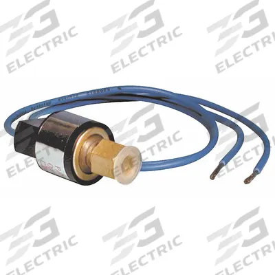 Supco Pressure Switch: Fan Cycling, Auto Reset, 200 psi to 240 psi, Close on Rise - Single-Pressure Encapsulated Control Switches