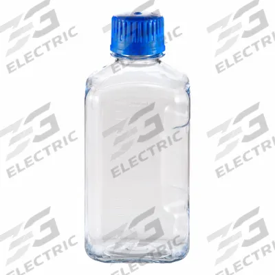 APPROVED VENDOR Media Bottle: Polycarbonate, 1.01 fl oz Capacity - oz, 30 mL Capacity - mL - Plastic Lab Media Bottles
