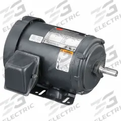 DAYTON General Purpose Motor: Rigid Base Mount, Totally Enclosed Fan Cooled, 1 1/2 hp, 3,465 RPM (MPN 48ZJ86). Key specifications — Brand: DAYTON; Nameplate Voltage @ 60 Hz: 208-230/460V AC; Full Load Current @ 60 Hz: 5.0/2.5 A; Nameplate RPM @ 60 Hz: 3,465 RPM; Motor Enclosure: TEFC.