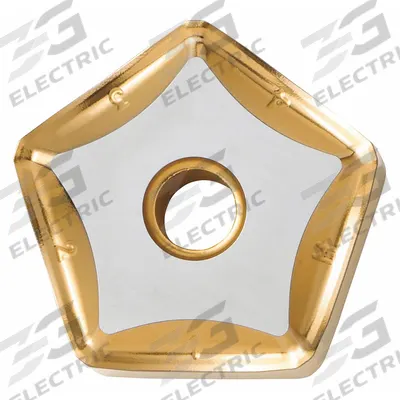 KYOCERA Pentagon Milling Insert: PNMG1106XNENGMPR1510 - Pentagon (P) Indexable Milling Inserts