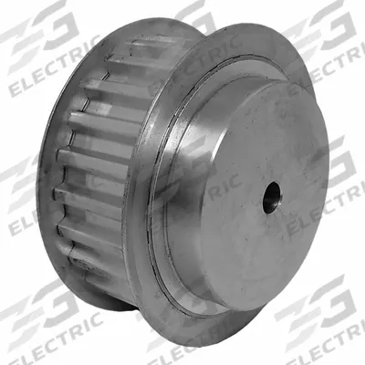 Dayton Timing Pulley: Trapezoidal, Plain, For T10 Timing Belt Section, For 25 mm Belt Wd - T10 Section Timing Belt Pulleys