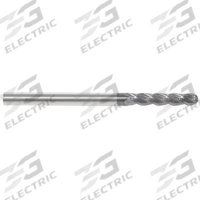APPROVED VENDOR Ball End Mill: Carbide, AlTiN Coated, 4 Flute, 3/4" Mill Dia, 2-1/4" LOC - General Purpose Carbide Ball End Mills