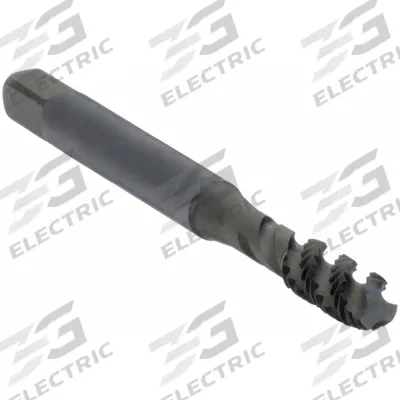 WIDIA GTD Spiral Flute Tap: M3x0.5 Metric, D3 / 4H, 2 Flute, Bottoming Chamfer - General Purpose Spiral-Flute Taps