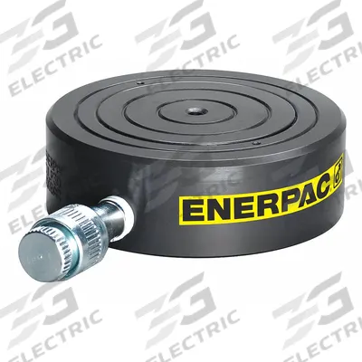 ENERPAC Hydraulic Ram: Single Acting, 20 ton Nominal Capacity, 0 in Nominal Stroke Lg - Low Profile Rams