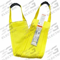 STREN-FLEX Web Sling: Type 9, Polyester, 2 Plies, 16 ft Sling Lg, 18 in Eye Lg, 1 Legs (MPN LB2-920P). Key specifications — Color: Yellow; Brand: STREN-FLEX; Sling Type: Type 9; Tag Type: Wear-Resistant Tag.