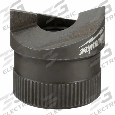 MILWAUKEE Knockout Punch: 16 ga Sheet Metal Capacity (Steel), 7/8 in Nominal Size - Milwaukee Knockout Punches & Dies