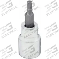 WESTWARD Socket Bit: 3/8 in Drive Size, Hex Tip, 4 mm Tip Size, 1 3/4 in Overall Lg, Fixed Insert (MPN 54TL58). Key specifications — attr1204765: Fixed Insert; attr1204767: WESTWARD.
