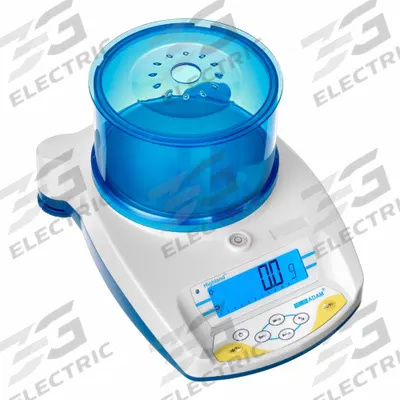 ADAM EQUIPMENT Compact Bench Scale: 3,000 g Capacity, 0.1 g Readability, 0.05 g Repeatability - Precision Lab Balances