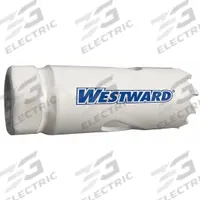 WESTWARD Hole Saw: 9/16 in Saw Dia., 4/6 Teeth per Inch, 1 1/2 in Max. Cutting Dp, Bi-Metal (MPN 29VT96). Key specifications — attr1098070: 4/6; attr1098087: WESTWARD; attr1098073: 1/2"-20.