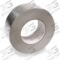 NASHUA Foil Tape: 1 7/8 in Wd, 50 1/4 yd Lg, 8 mil Thick, Rubber, Indoor/Outdoor, -40°F Min Temp (MPN FSK). Key specifications — Backing Material: Aluminum Foil; Series: FSK.