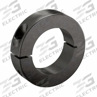RULAND MANUFACTURING Shaft Collar: 1-Piece, Metric, Round, Clamp-On, 36 mm Bore Dia - Steel Shaft Collars