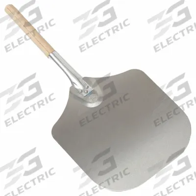 AMERICAN METALCRAFT Pizza Peel: Aluminum Blade, 12 in Blade Wd, 26 in Overall Lg - Pizza Paddles