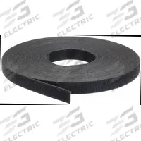 RIP-TIE Hook-and-Loop Cable Tie Roll: 75 ft Lg, 1 in Wd, 50 lb Tensile Strength, Black (MPN W-75-HRL-BK). Key specifications — Color: Black; Material: Nylon; Brand: RIP-TIE.