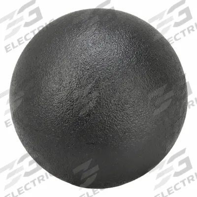 INNOVATIVE COMPONENTS Hand Knob: Ball, Plastic w/ Steel Thread, 3/8"-16 Thread - Ball Knobs with Threaded Hole