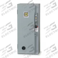 SQUARE D NEMA Combination Starter: Fusible Disconnect, 3 Poles, NEMA Size 1, 120V AC, NEMA-Rated 1 (MPN 8538SCG12V02S). Key specifications — Includes Pilot Light: No; Maximum Voltage Rating: 600V AC; Brand: SQUARE D; Phase: Three; Coil Voltage: 120V AC; Control Transformer: No; For Fuse Class: Class H; Series: 8538.