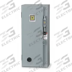 SQUARE D NEMA Combination Starter: Fusible Disconnect, 3 Poles, NEMA Size 1, 120V AC, NEMA-Rated 1 (MPN 8538SCG12V02S). Key specifications — Includes Pilot Light: No; Maximum Voltage Rating: 600V AC; Brand: SQUARE D; Phase: Three; Coil Voltage: 120V AC; Control Transformer: No; For Fuse Class: Class H; Series: 8538.