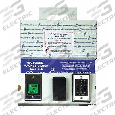 ALARM CONTROLS Electromagnetic Lock Activation Device: Magnetic Lock Kit - Access Power Controllers