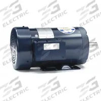 LEESON General Purpose Motor: Rigid Base Mount, Totally Enclosed Fan Cooled, 2 hp, 230/460V AC (MPN 145TTFR16035). Key specifications — Brand: LEESON; Nameplate Voltage @ 60 Hz: 230/460V AC; Full Load Current @ 60 Hz: 5.8/2.9 A; Nameplate RPM @ 60 Hz: 1,745 RPM; Motor Enclosure: TEFC.