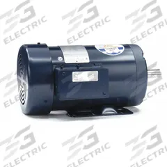LEESON General Purpose Motor: Rigid Base Mount, Totally Enclosed Fan Cooled, 2 hp, 230/460V AC (MPN 145TTFR16035). Key specifications — Brand: LEESON; Nameplate Voltage @ 60 Hz: 230/460V AC; Full Load Current @ 60 Hz: 5.8/2.9 A; Nameplate RPM @ 60 Hz: 1,745 RPM; Motor Enclosure: TEFC.