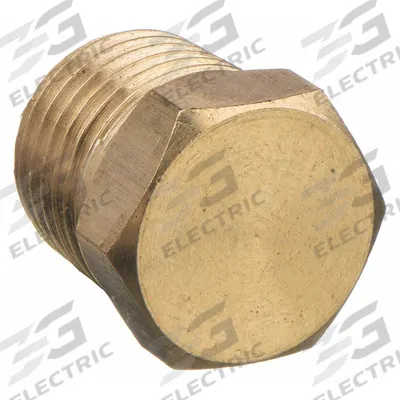 APPROVED VENDOR Plug: Plug, 1/4 in, NPT Threaded, Brass, 10 PK (MPN 6AZA6) - Threaded High-Pressure Pipe Fittings