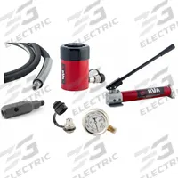 BVA HYDRAULICS Stroke Hollow Cylinder: 30 ton Cylinder Nominal Capacity, HC3002T, P1000 (MPN SP10-3002T). Key specifications — attr96685: CF3814; attr98870: BVA HYDRAULICS; attr96682: 2-1/2 in; attr96683: HC3002T; attr96684: P1000; attr1160276: Pump and Cylinder Set.