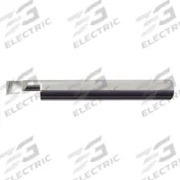 MICRO 100 Boring Bar: Boring, 5/16 in Shank Dia., Bright (Uncoated), 0.0740 in Center to Cutting Tip (MPN BB-2301600)