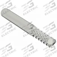 OSG Solid Router Bit: Diamond Cut, End Mill, 1/4" Cut Dia, 3/4" LOC (MPN 640-2513)