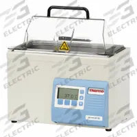 THERMO SCIENTIFIC Water Bath: 5 L Capacity, 100°C Max Temp, Stainless Steel, +/-0.1°C, Digital (MPN TSGP05). Key specifications — Display Type: Digital; Heated or Refrigerated: Heated; Brand: THERMO SCIENTIFIC; Interior Material: Stainless Steel; Temperature Accuracy Tolerance: +/-0.1°C; Voltage: 115/230V AC.
